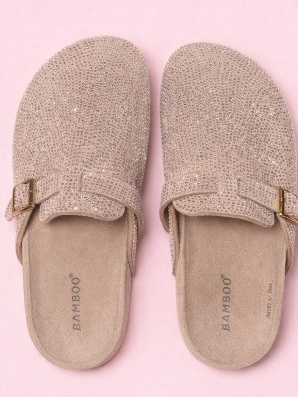 NWT‎ Bling Birkenstock Style Shoes